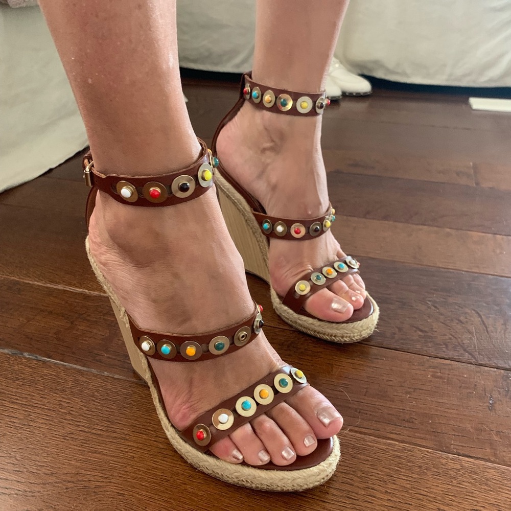 Aquazurra wedges size 37